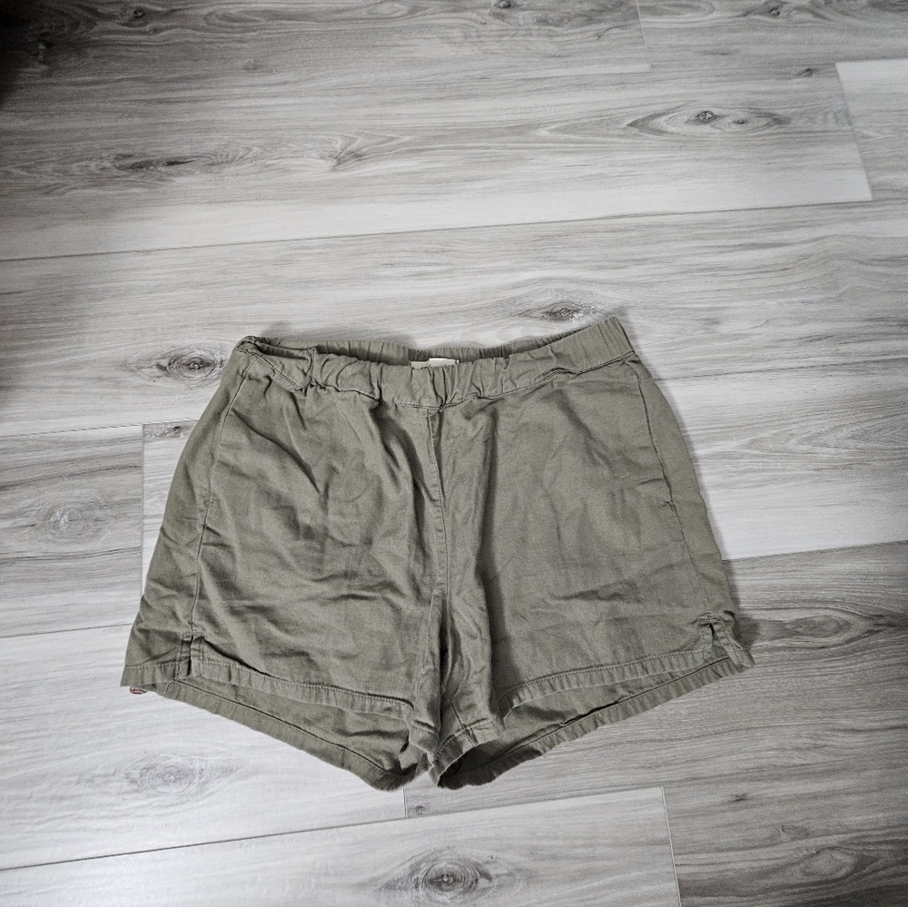 Madewell Pull On Cotton Shorts Sz M